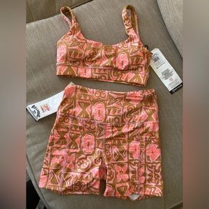 Matching Set - Bra Tank Bike Shorts